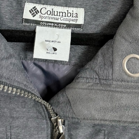 Columbia Steel Street Women’s Midi Grey Omni Shield Trench Winter Coat. Size L - Picture 7 of 7